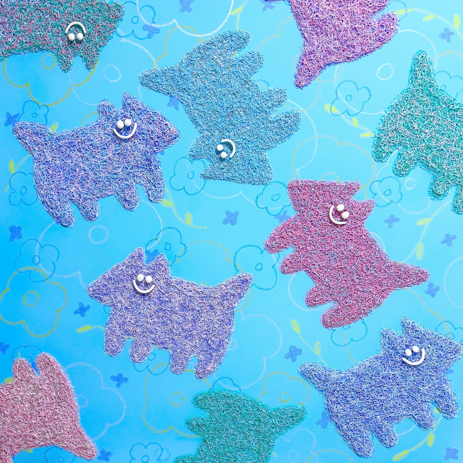 Deep Puzzle / Sky blue