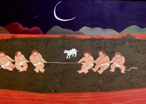 內心的拔河(圖)