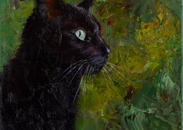 Mi-Jung, The ever-present  black cat, No.6