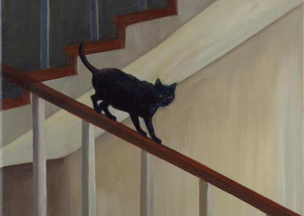 Mi-Jung, The ever-present  black cat, No.7