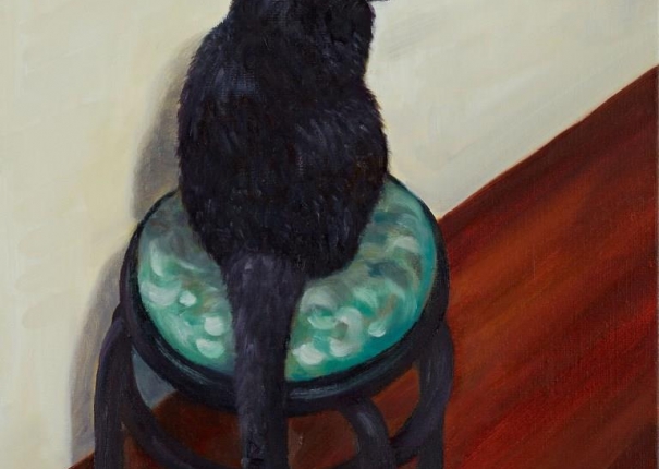 Mi-Jung, The ever-present  black cat, No.9