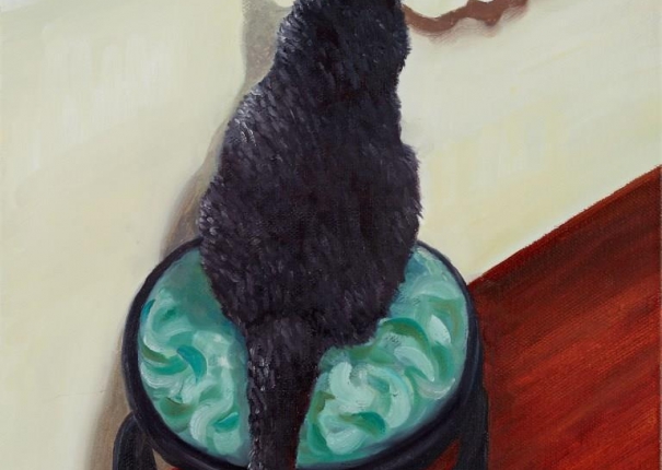 Mi-Jung, The ever-present  black cat, No.11