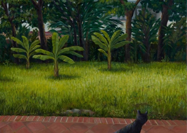 Mi-Jung, The ever-present  black cat, No.13