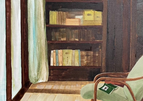 老房子裡的閱讀時光(圖)