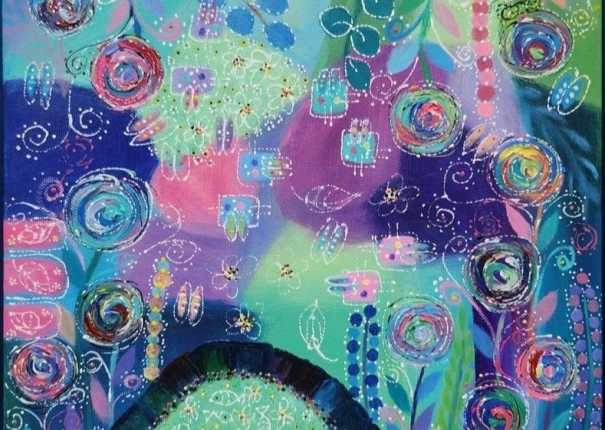 荷爾蒙之綻放：成長 與情感的交響曲 no.1 (호르몬의 개화:성장과 감정의 교향곡)(圖)