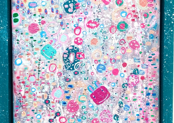 喜悅的迴響：幸福的 視覺轉譯 no.5 ​(圖)