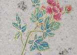Copper Wire Flooring: The Sketching of fiower. 06