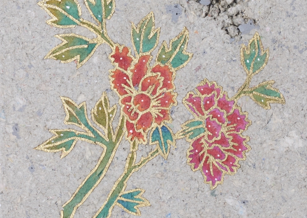 寫生花卉圖 09 牡丹(圖)