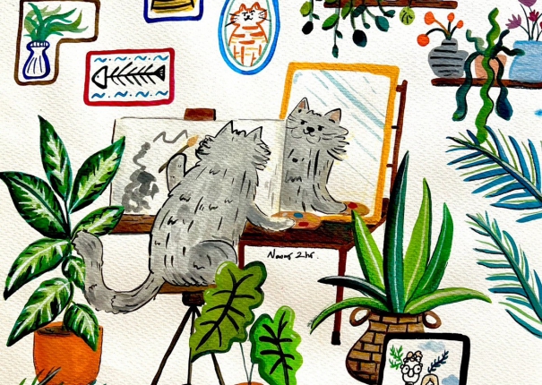 與自己對話(圖)