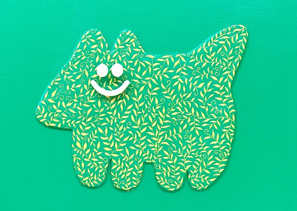 Dogs that reflect you / Dogs / Green and Gold(圖)