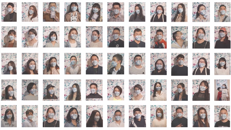 NCI MaskStudio x isart gallery．Artist Mask